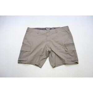 Sonoma Cargo Shorts Flex Ripstop Brown Rugged Khaki Chinos Mens Size 46 NWT